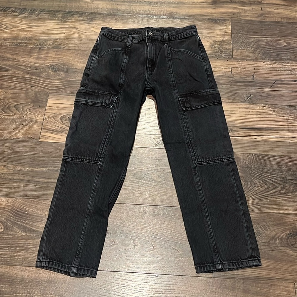 ETICA LOW RISE CARGO JEANS